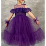 فستان ناعم بنفسجي