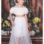 طقم دانتيل أبيض