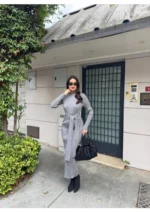 ⁦فستان تريكو برباط⁩ - الصورة ⁦6⁩