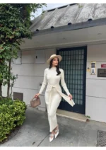 ⁦فستان تريكو برباط⁩ - الصورة ⁦7⁩