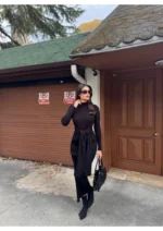 ⁦فستان تريكو برباط⁩ - الصورة ⁦10⁩