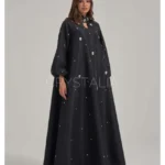 فستان راقي مزين بأحجار الراين