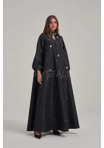 format_webp - 2026-01-20T212304.037 فستان راقي مزين بأحجار الراين - Image 1