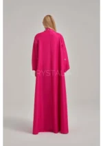 فستان راقي مزين بأحجار الراين - Image 7