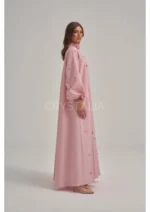 فستان راقي مزين بأحجار الراين - Image 10