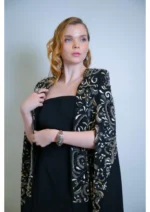 فستان كليوباترا أسود - Image 2