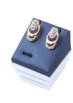 ⁦طقم مطلي بذهب عيار 18⁩ - الصورة ⁦3⁩