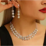 طقم كرستال لامع