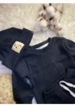 ⁦طقم قبعة قطنية مكون من 3 قطع للأطفال والرضع⁩ - الصورة ⁦9⁩