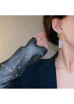 ⁦حلق أنيق لامع⁩ - الصورة ⁦2⁩