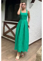 ⁦فستان مطرّز أنيق⁩ - الصورة ⁦3⁩