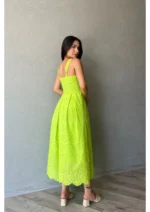 ⁦فستان مطرّز أنيق⁩ - الصورة ⁦8⁩