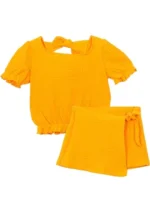 طقم بناتي من قطعتين