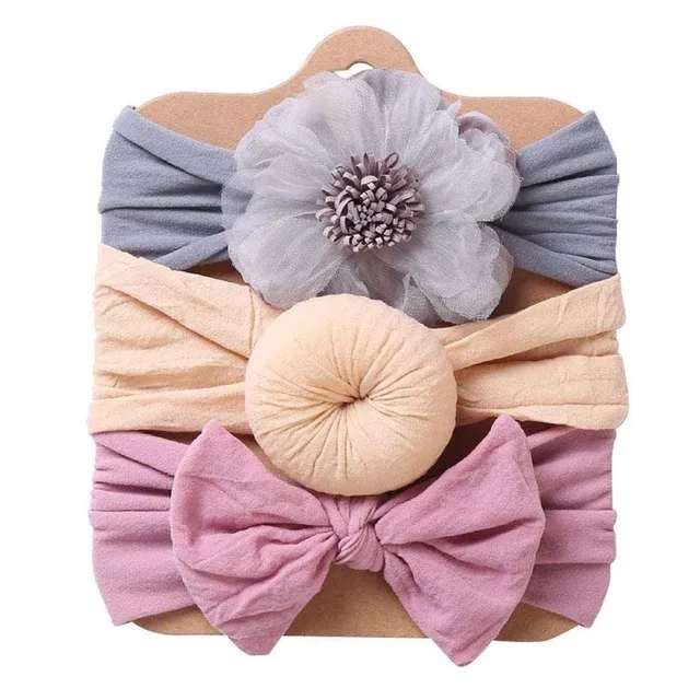 ذا غيرل كاب - ب1ندانة سادة - رمادي - قد يختلف التصميم - عدد 3 - بندانة سادة - - الصورة 1