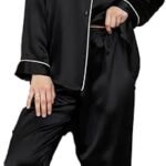 طقم بيجامة حريرية