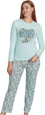 ⁦طقم بيجامة تركي مكون من قطعتين⁩ - الصورة ⁦2⁩