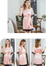 ⁦قميص نوم داخلي مع روب⁩ - الصورة ⁦2⁩