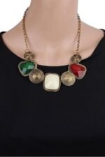 ⁦عقد أنيق للنساء (متعددة الألوان)⁩ - الصورة ⁦3⁩