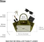 ⁦شمواه صناعي بلون زيتي غامق⁩ - الصورة ⁦5⁩