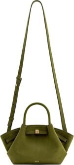 ⁦شمواه صناعي بلون زيتي غامق⁩ - الصورة ⁦3⁩