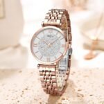 NIBOSI Royal Rose Women’s Watch – Ultra-Slim Rose Gold Design with Japanese Quartz Movement - Image 4