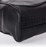 ⁦شنطة يد سوداء من الجلد الفاخر للعمل – حقيبة يومية واسعة بمقابض مزدوجة وتصميم منظم⁩ - الصورة ⁦5⁩