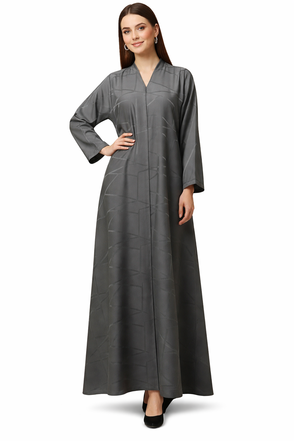 ChatGPT Image 14 مارس 2026، 10_19_36 م عباية اسلامية ماكسي - الصورة 1