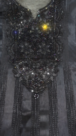 ⁦مخور حرير جوهرة ناعم بتطريز فاخر وكريستال لامع لإطلالة أنثوية راقية⁩ - الصورة ⁦5⁩