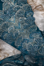 ⁦مخور حرير جاكرد طبيعي بلمعة فاخرة وتطريز ثلاثي الأبعاد فاخر⁩ - الصورة ⁦4⁩