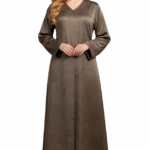 عباية نسائية طويلة الاكمام ماكسي