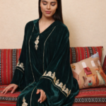 جلابية مغربية مخمل