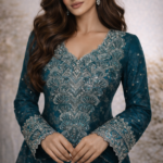 مخور حرير جاكرد طبيعي بلمعة فاخرة وتطريز ثلاثي الأبعاد فاخر