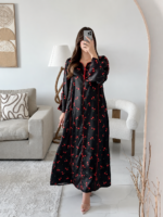 ⁦قفطان بنقشة الكرز⁩ - الصورة ⁦3⁩