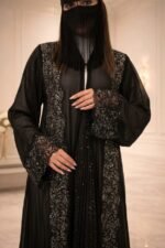 Korean Abaya with Shimmering Details