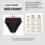 High Waist Period Underwear – Ribbed Heavy Absorbency - Image 5