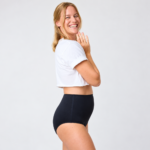 High Waist Period Underwear – Ribbed Heavy Absorbency - Image 3