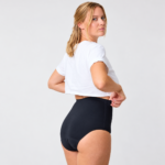 High Waist Period Underwear – Ribbed Heavy Absorbency - Image 2